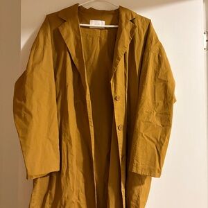 OAK + FORT Ochre Coat